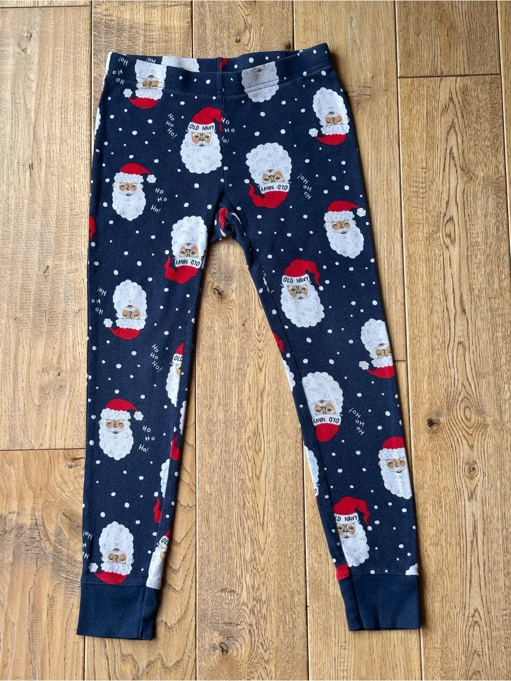Old Navy Unisex Santa Claus Printed Snug-Fit Pajama Set size 8